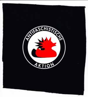 Aufnäher: Antifaschistische Aktion (Enten)