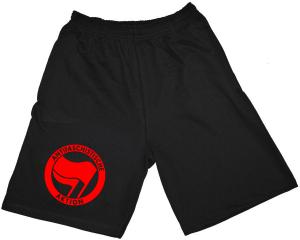 Shorts: Antifaschistische Aktion (rot/rot)