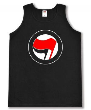 Tanktop: Antifaschistische Aktion (rot/schwarz, ohne Schrift)
