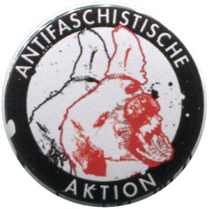 50mm Magnet-Button: Antifaschistische Aktion (Underdogs)