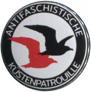 25mm Button: Antifaschistische Küstenpatrouille