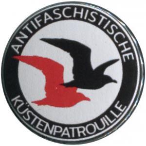 25mm Magnet-Button: Antifaschistische Küstenpatrouille