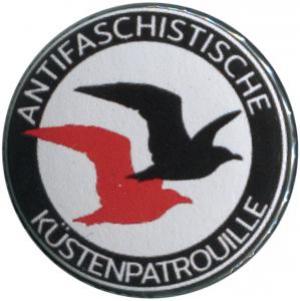 50mm Button: Antifaschistische Küstenpatrouille