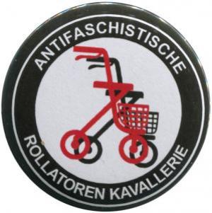 50mm Button: Antifaschistische Rollatoren Kavallerie