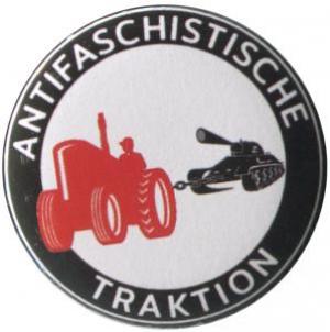 37mm Magnet-Button: Antifaschistische Traktion