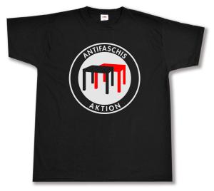 T-Shirt: Antifascis TISCHE Aktion