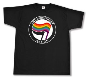 T-Shirt: Antihomophobe Aktion