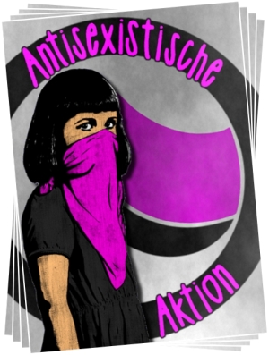 Aufkleber-Paket: Antisexistische Aktion