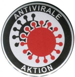 25mm Button: Antivirale Aktion