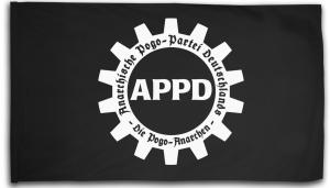 Fahne / Flagge (ca. 150x100cm): APPD - Zahnkranz