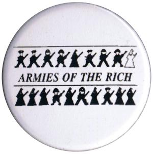 37mm Button: Armies of the rich