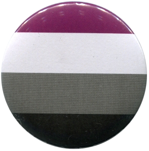 50mm Button: Asexuell