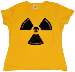 tailliertes T-Shirt: Atomkraft ist immer todsicher