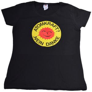 tailliertes T-Shirt: Atomkraft? Nein Danke