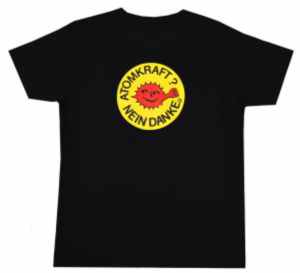 Fairtrade T-Shirt: Atomkraft? Nein Danke - mit Faust