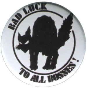 37mm Button: Bad luck to all bosses!