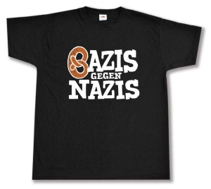 T-Shirt: Bazis gegen Nazis