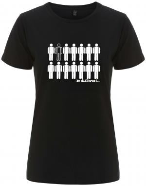 tailliertes Fairtrade T-Shirt: Be different