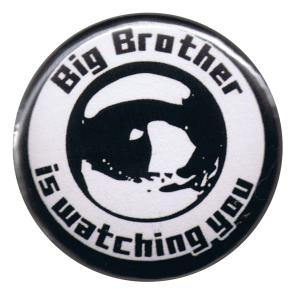 37mm Button: Big Brother is watching you