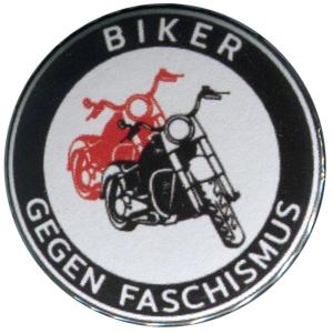 25mm Button: Biker gegen Faschismus