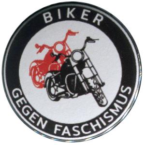 25mm Magnet-Button: Biker gegen Faschismus