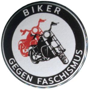 37mm Magnet-Button: Biker gegen Faschismus