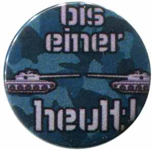 37mm Magnet-Button: Bis einer heult!