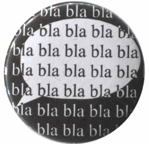 50mm Magnet-Button: bla bla bla bla bla