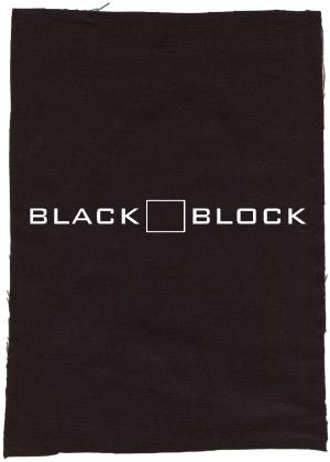 Rückenaufnäher: Black Block