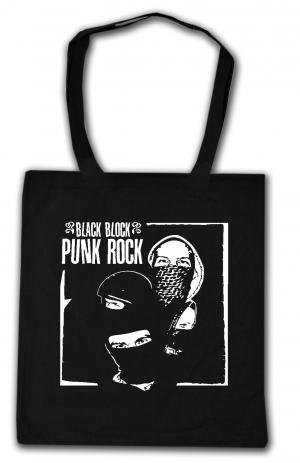 Baumwoll-Tragetasche: Black Block Punk Rock