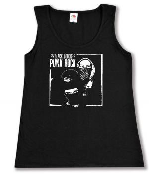 tailliertes Tanktop: Black Block Punk Rock