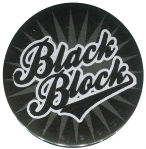 25mm Button: black block (schwarz)