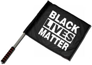 Fahne / Flagge (ca. 40x35cm): Black Lives Matter