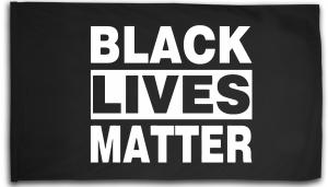 Fahne / Flagge (ca. 150x100cm): Black Lives Matter