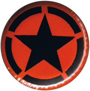 37mm Button: Black Star