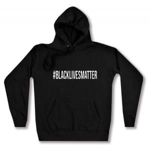 taillierter Kapuzen-Pullover: #blacklivesmatter