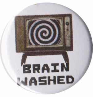 37mm Button: Brain washed