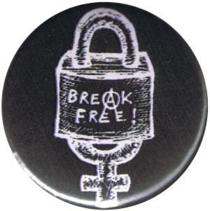 25mm Button: Break Free