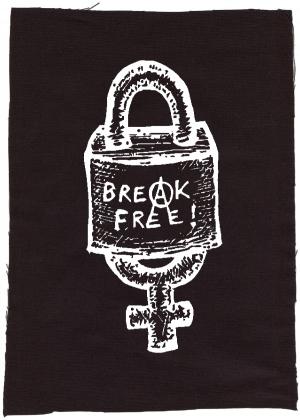 Rückenaufnäher: Break Free