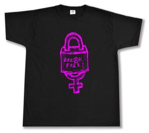 T-Shirt: Break free (pink)