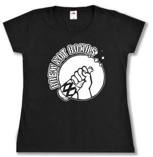 tailliertes T-Shirt: Brew not Bombs