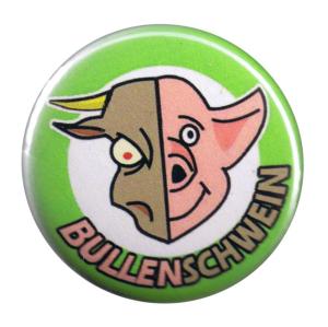 50mm Magnet-Button: Bullenschwein