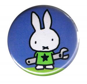 25mm Button: Bunny
