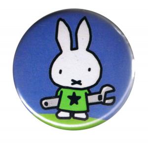 37mm Button: Bunny