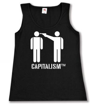 tailliertes Tanktop: Capitalism [TM]