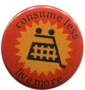 37mm Magnet-Button: consume less live more