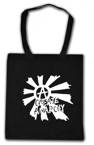 Baumwoll-Tragetasche: Create Anarchy