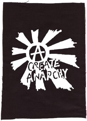 Rückenaufnäher: Create Anarchy