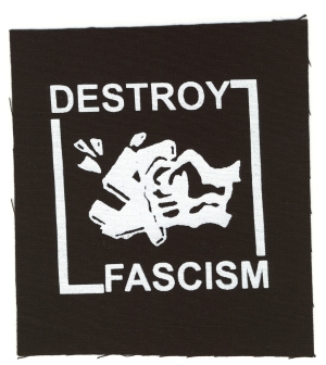 Aufnäher: Destroy Fascism