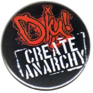 25mm Button: DIY - Create anarchy